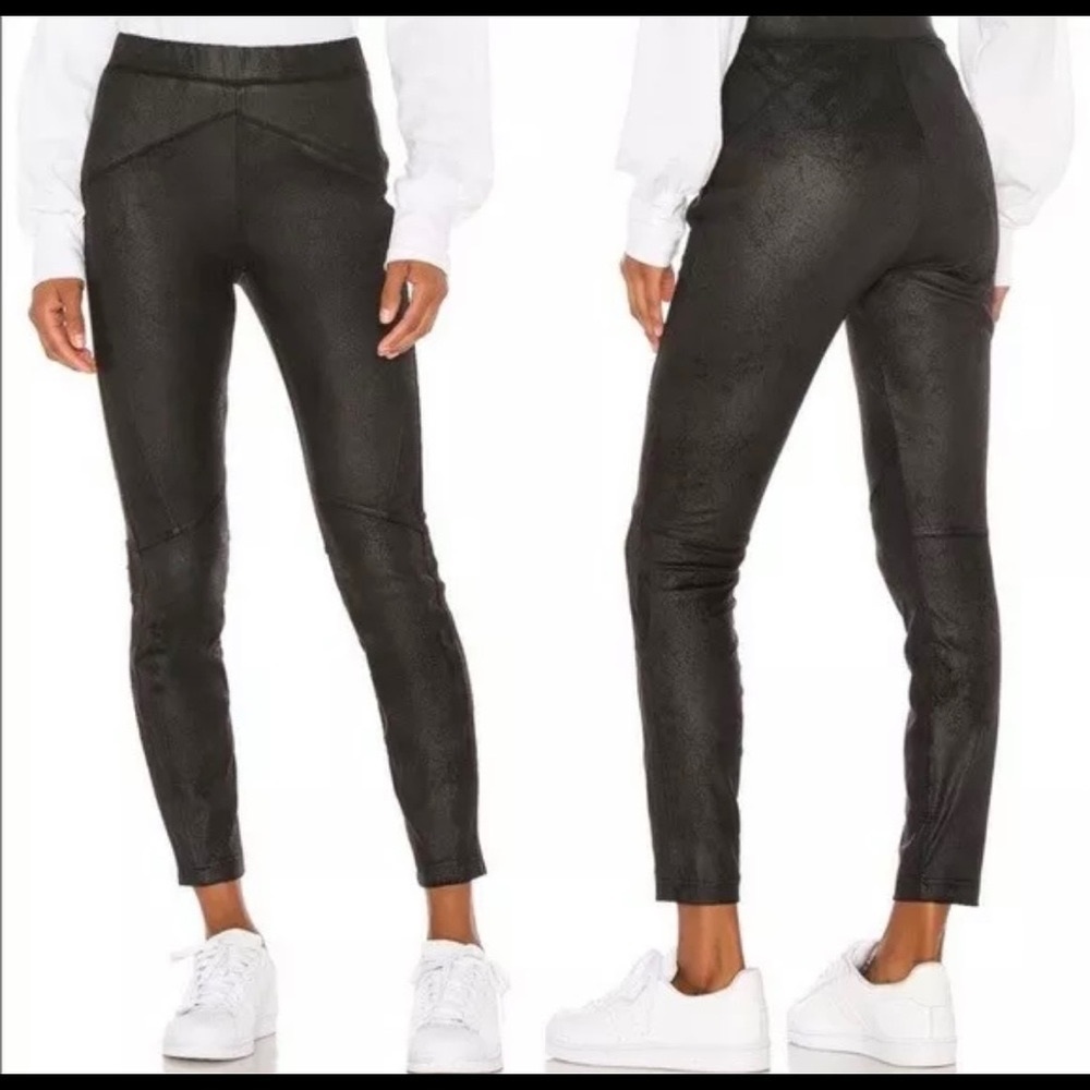 Free People Midnight Suede Pants in Black size XL
